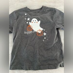 Wonder Nation Halloween short sleeved gray tee, 3t